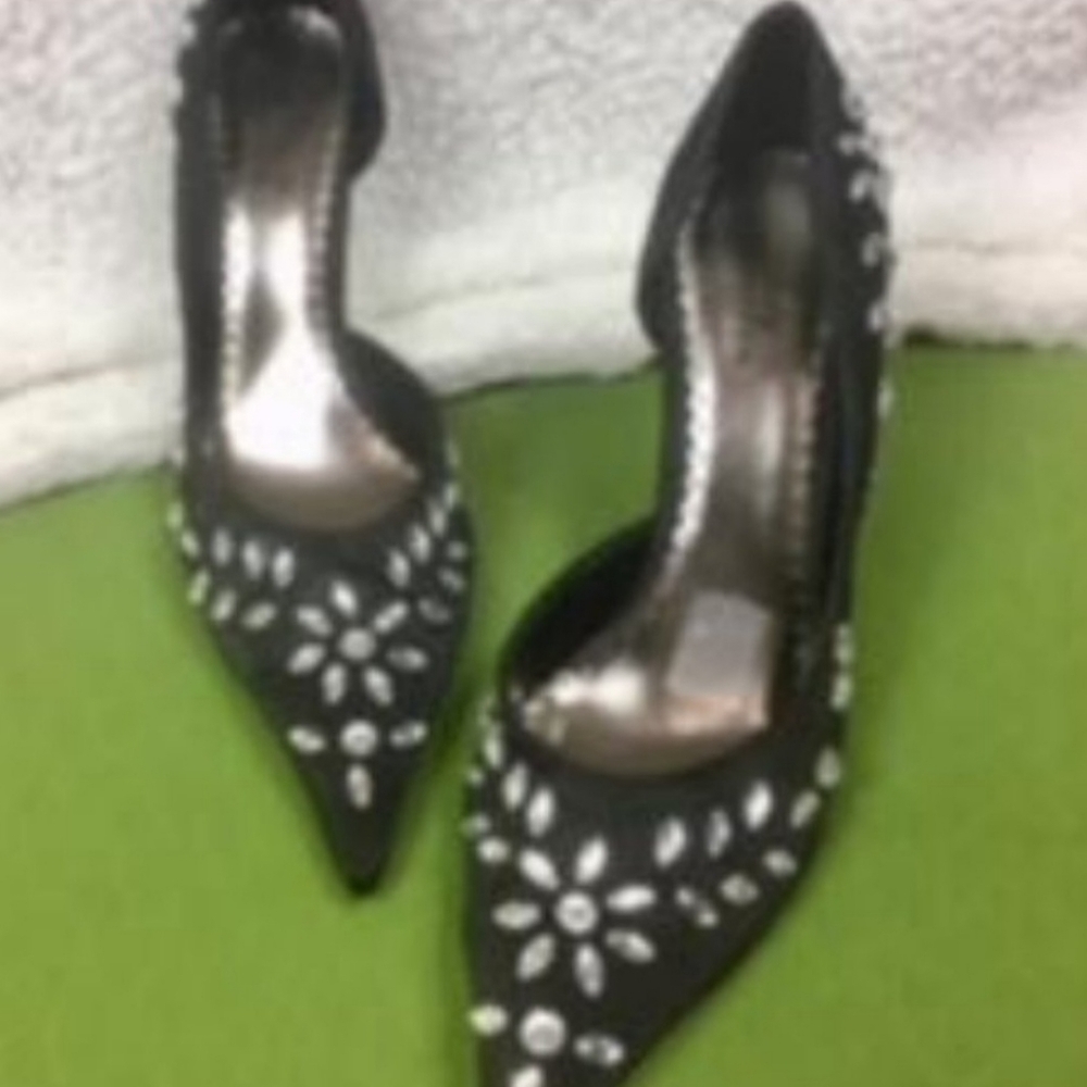 Lady Godiva Embellished Shoes hp 🔥🔥🔥9x - Picture 7 of 7